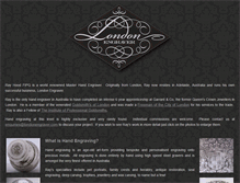 Tablet Screenshot of londonengraver.com